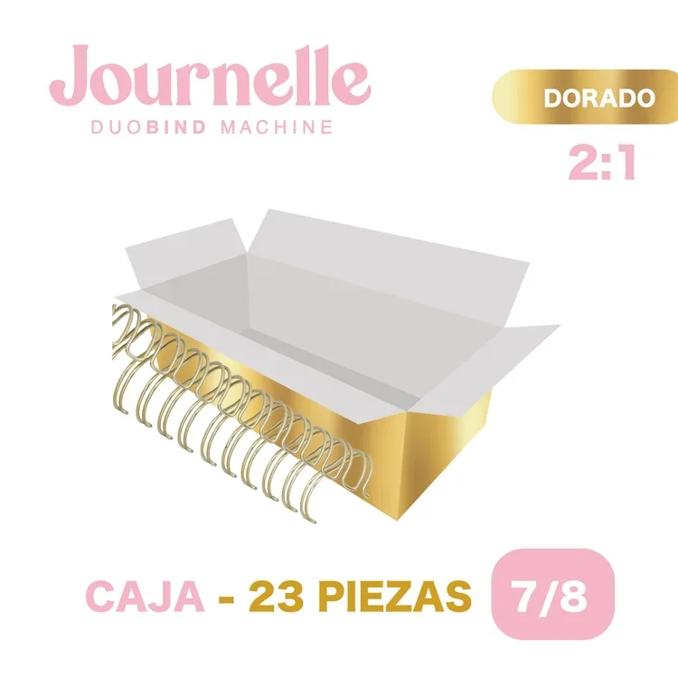 ARILLO MET.  DORADOS 7/8 '' 23 PZA