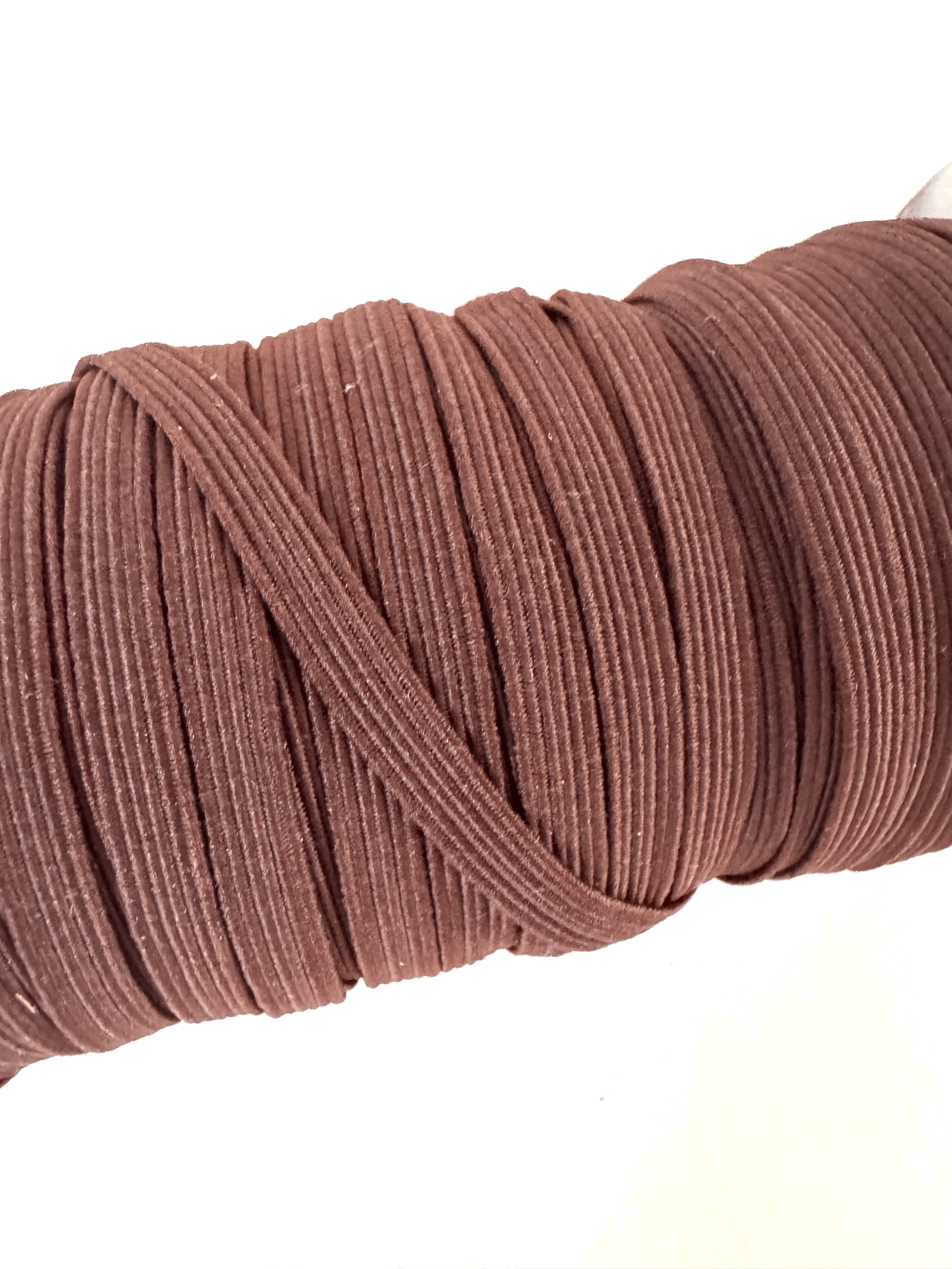 Elastico mate cafe 5mts 6mm