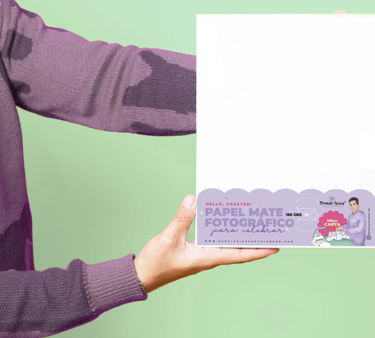 Papel Fotográfico Mate Doble Cara 50 pzas.