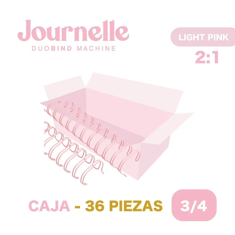 ARILLO MET.  LIGHT PINK 3/4 '' 36 PZ