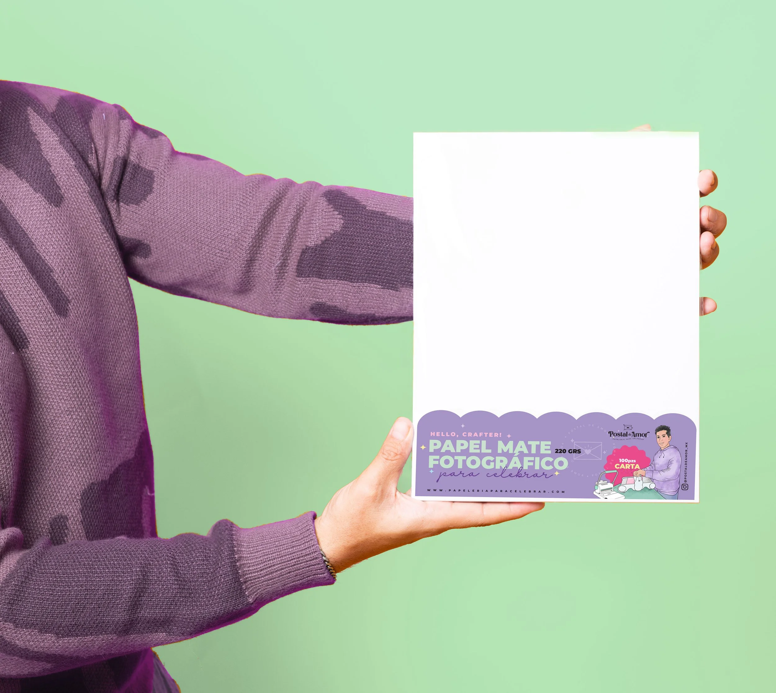 PAPEL FOTO MATE 220 GR PA