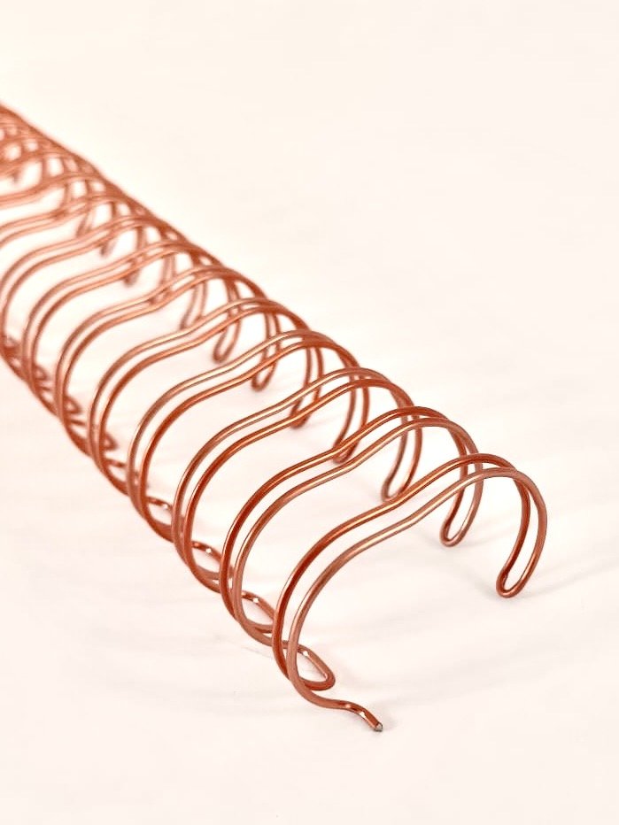 ARILLO METALICO 7/8" ROSE GOLD 10T