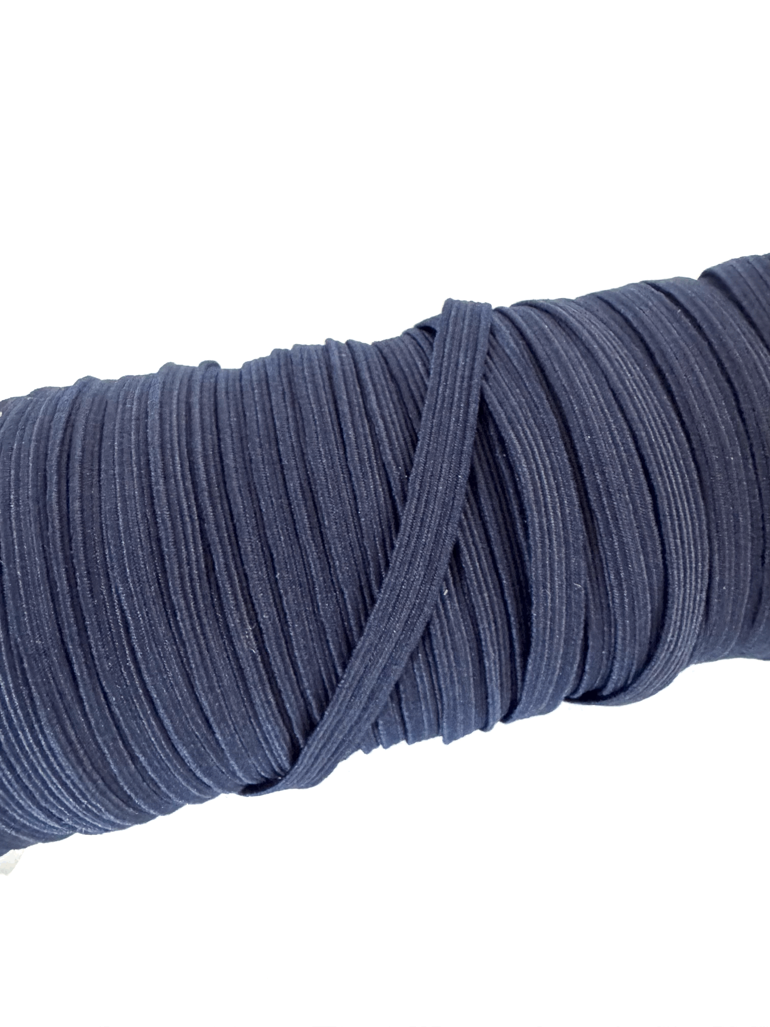Elastico mate azul marino 5mts 6mm