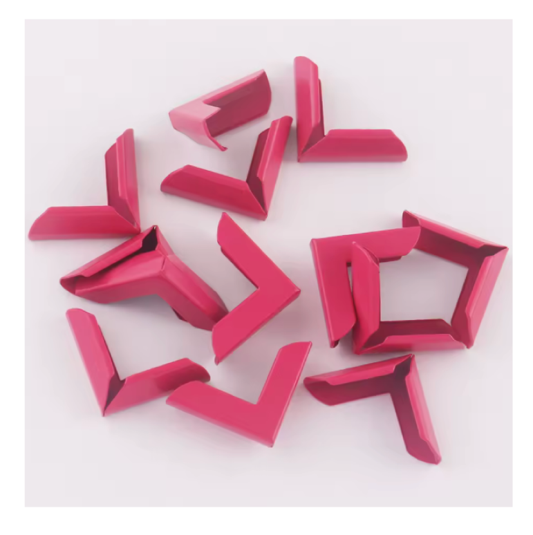 Esquinero fucsia 4 pza