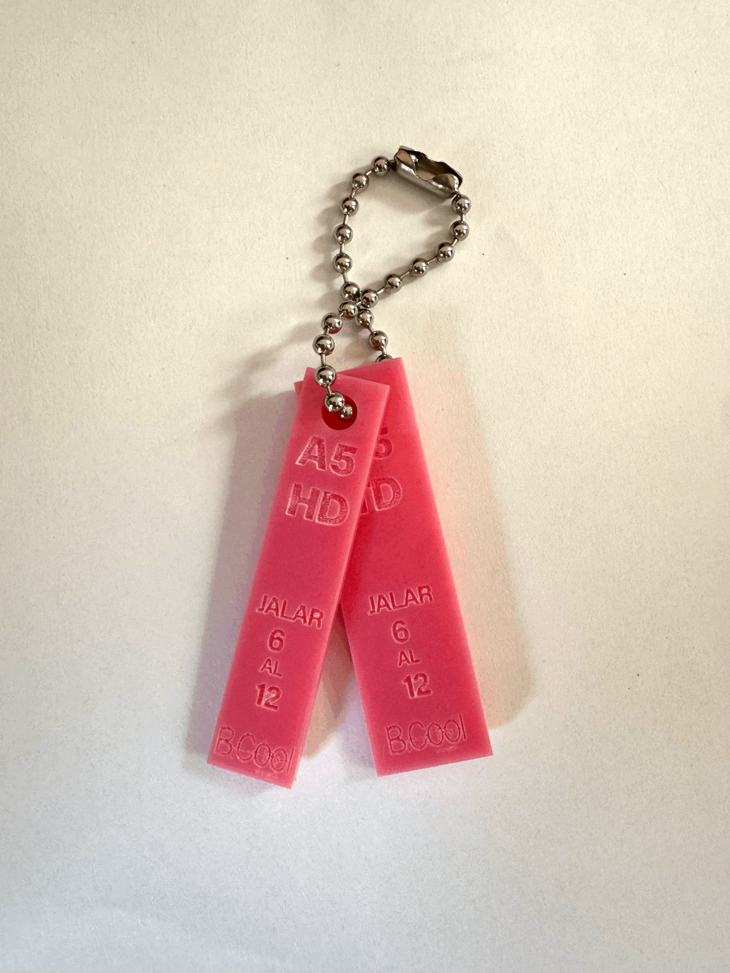 Topes encuadernar. rosa