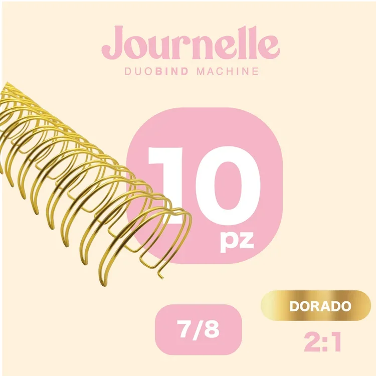 ARILLO MET.  DORADO 7/8 '' PAQ.10 PZ