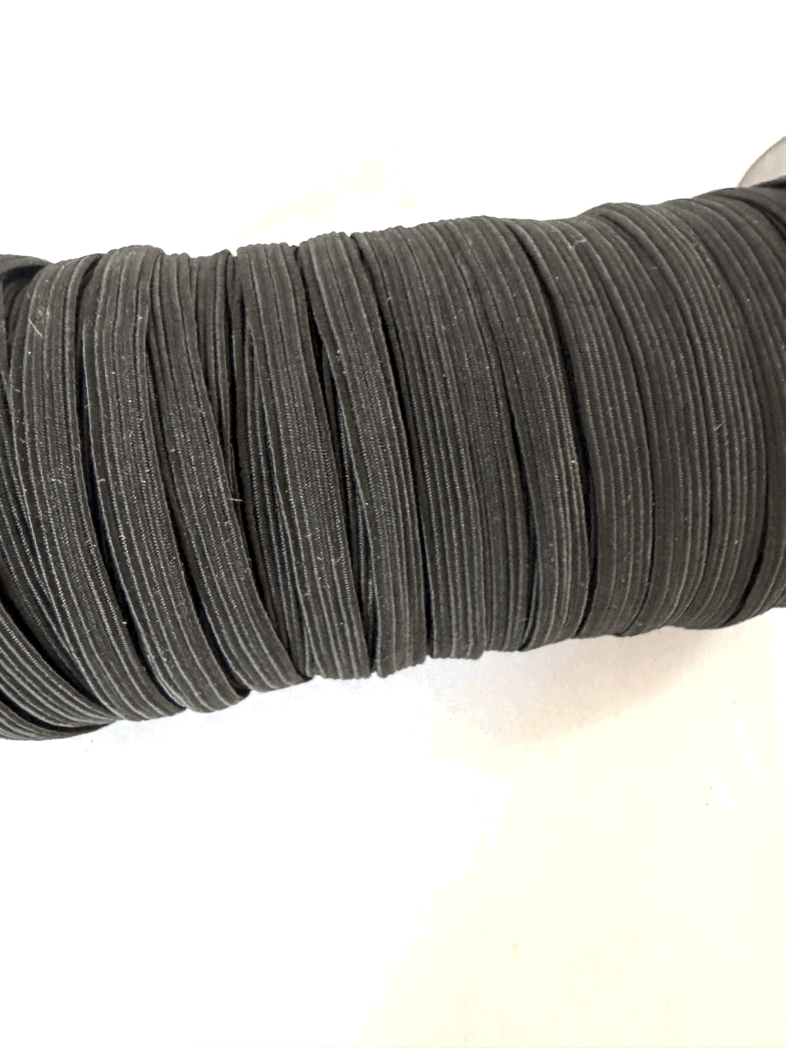 Elastico mate negro 5mts 6mm