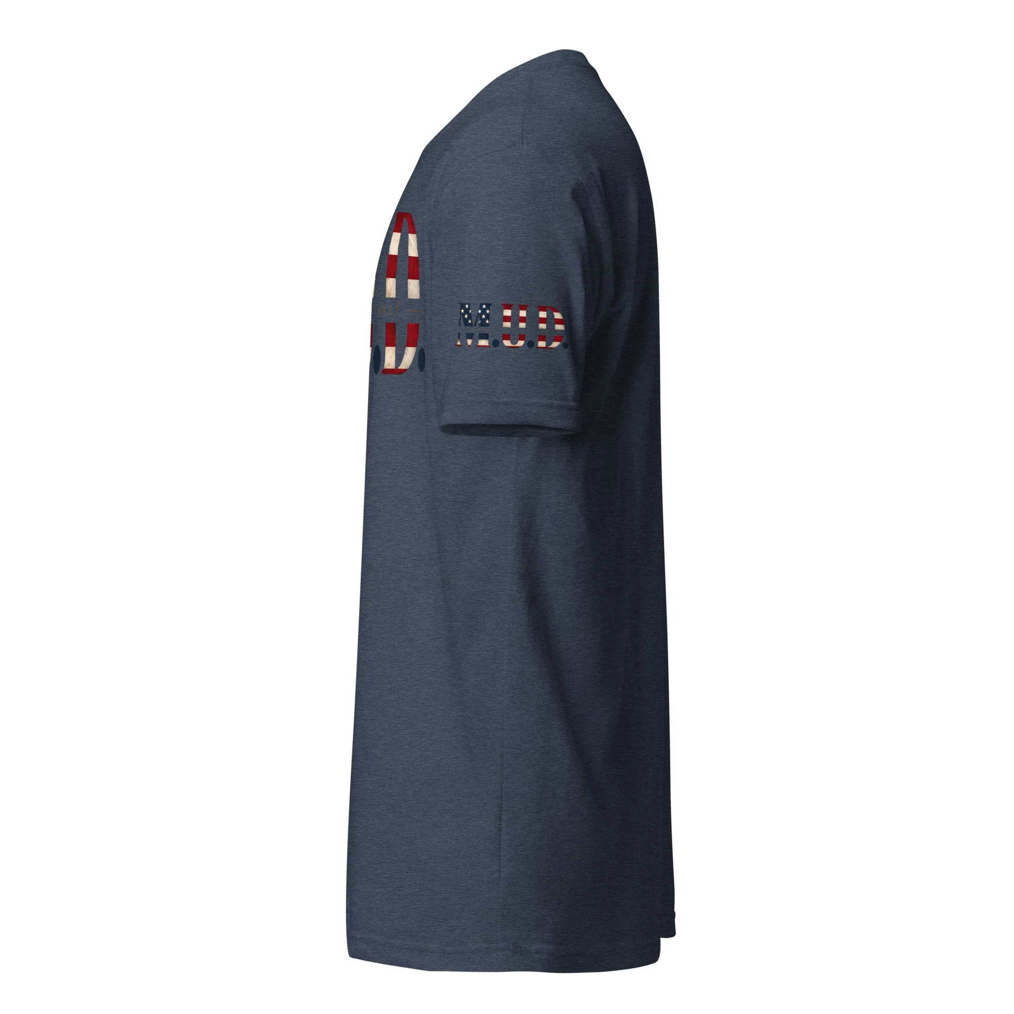 Patriotic Brand Logo | M.U.D. Graphic Tee