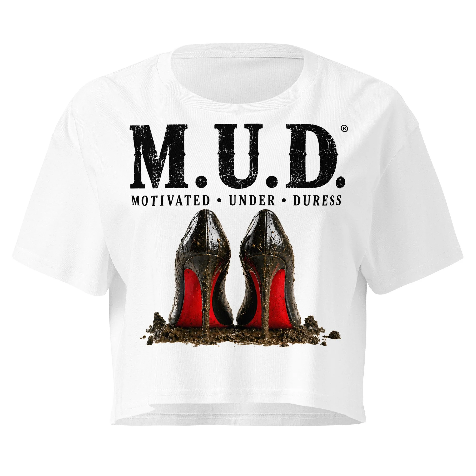 Got It Out the MUD | M.U.D. Graphic Crop Top