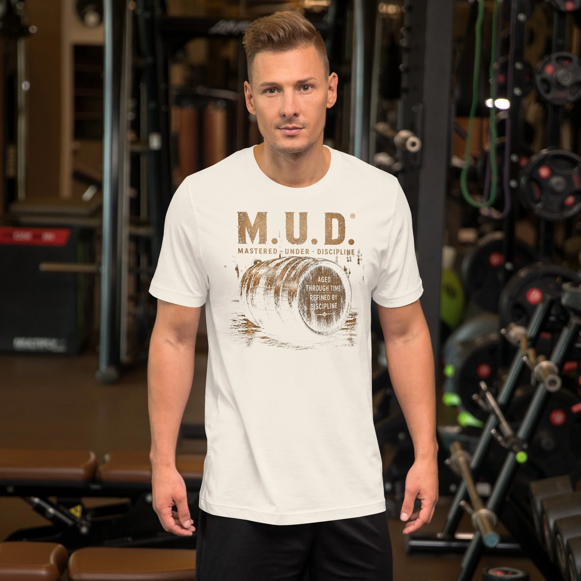 Refined Through Hardship | M.U.D. Graphic T-Shirt