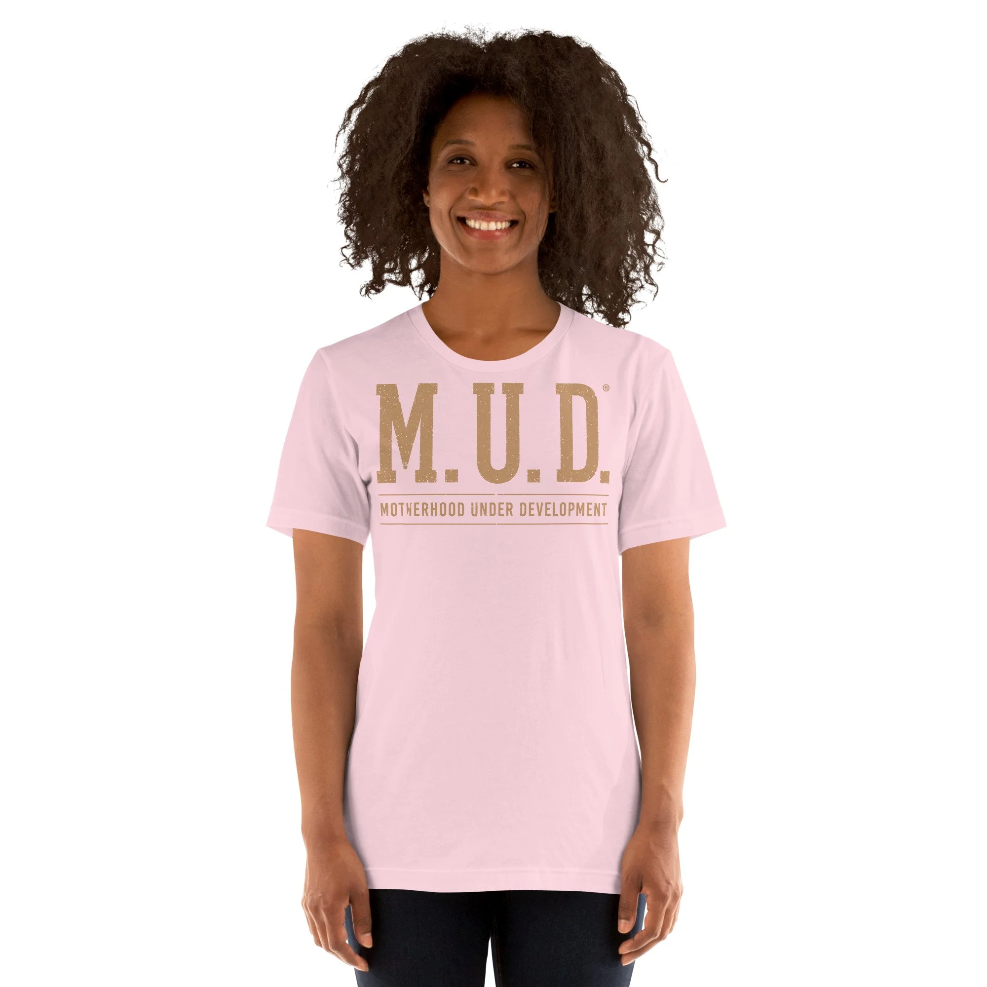 Motherhood Under Duress | Oversized M.U.D. Graphic T-Shirt
