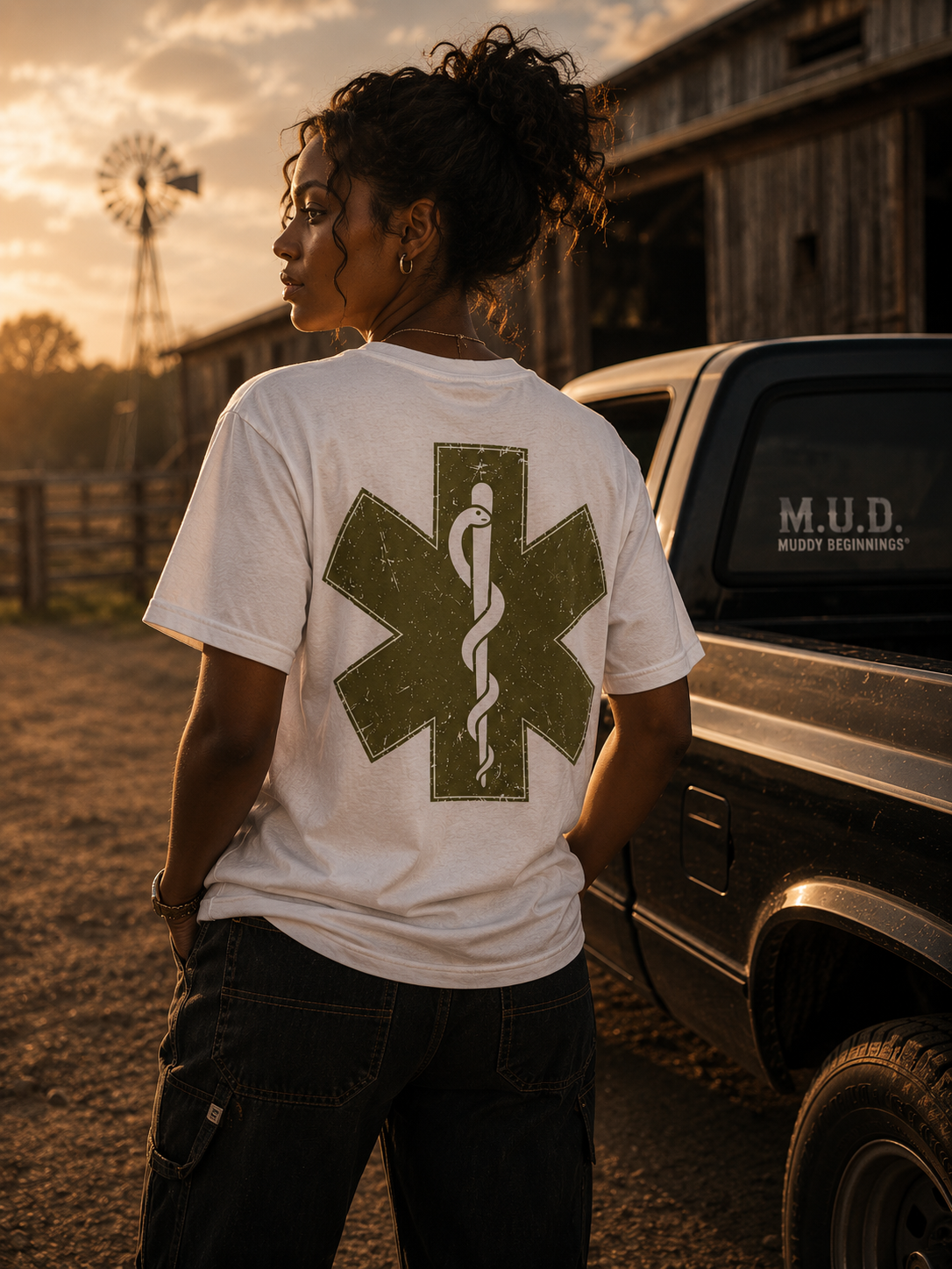 Medical | Fitted M.U.D. Graphic Tee