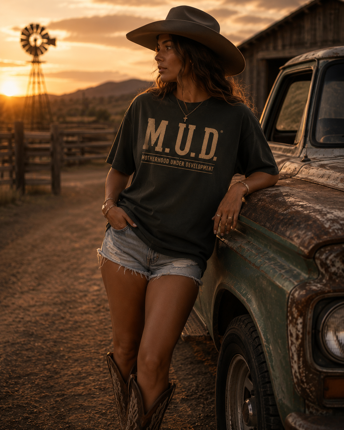 mud-muddy-beginnings-motherhood under duress unisex oversized-graphic-tee.jpg.png