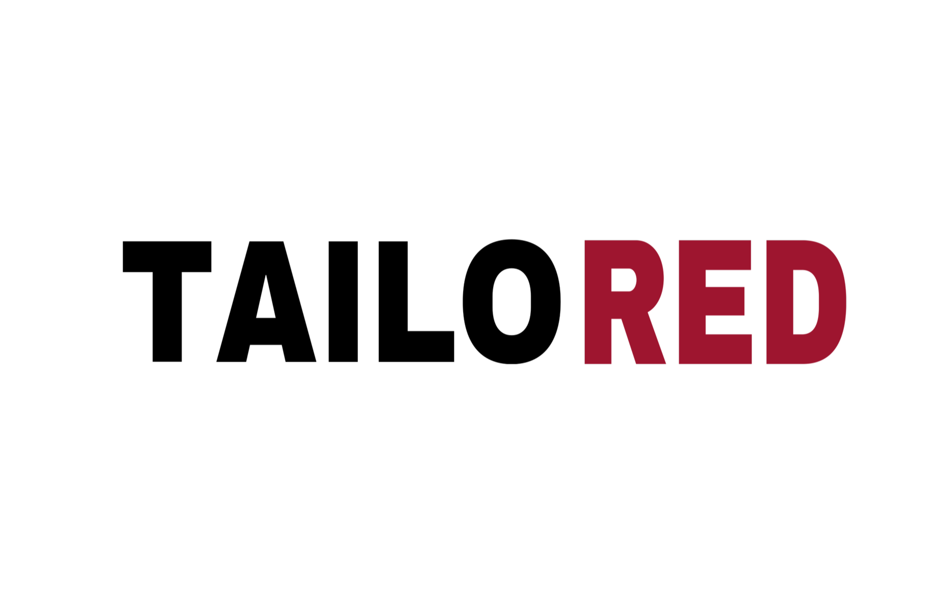 Tailor Red red and black logo png