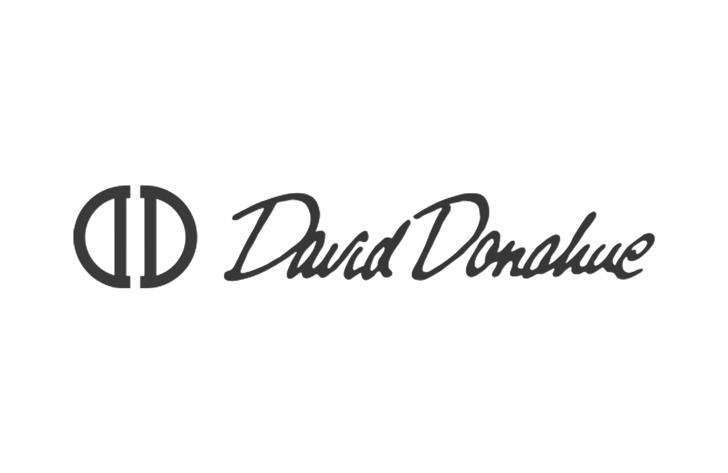 David Donahue black logo png