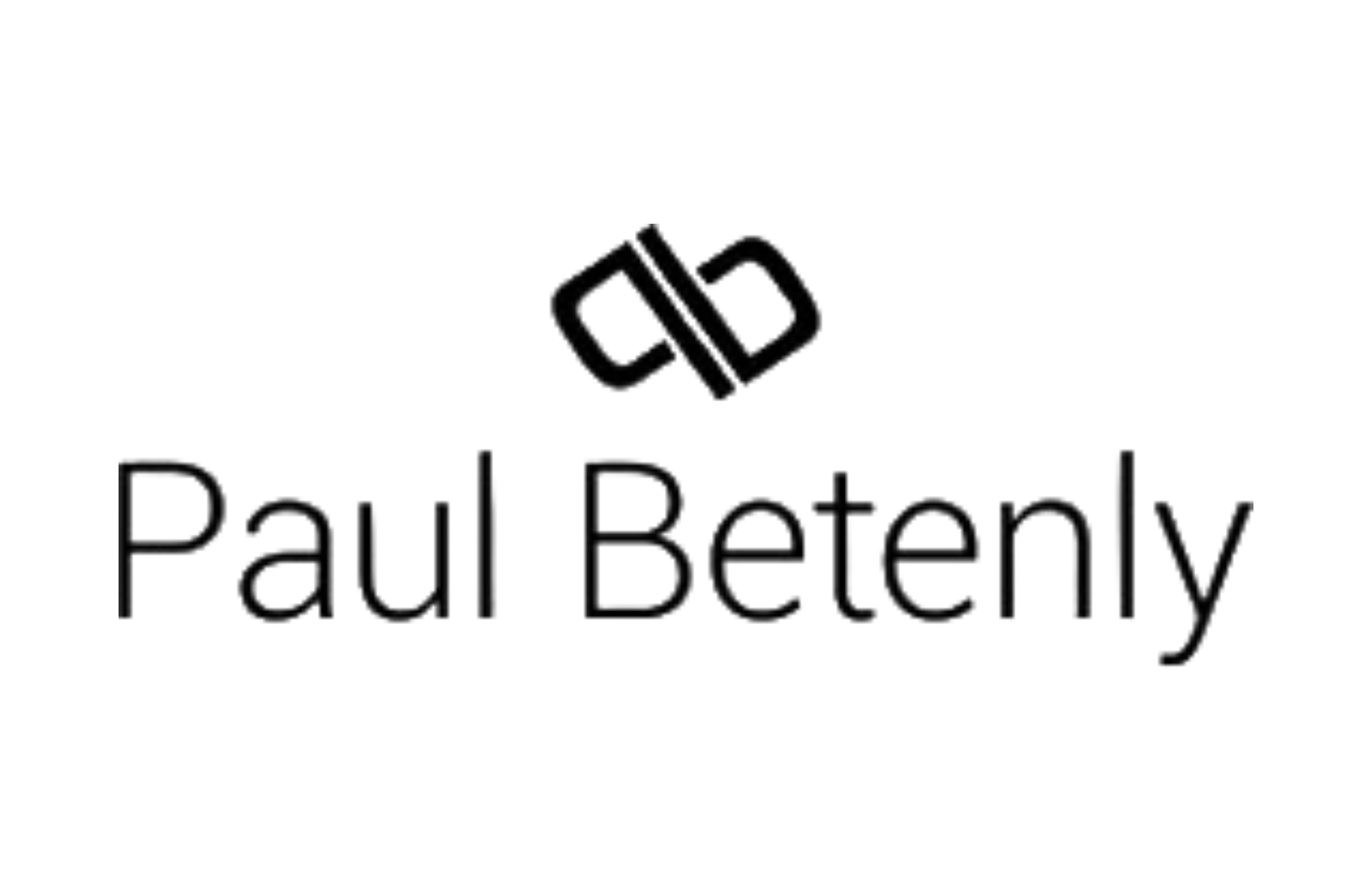 Paul Betenly black logo png