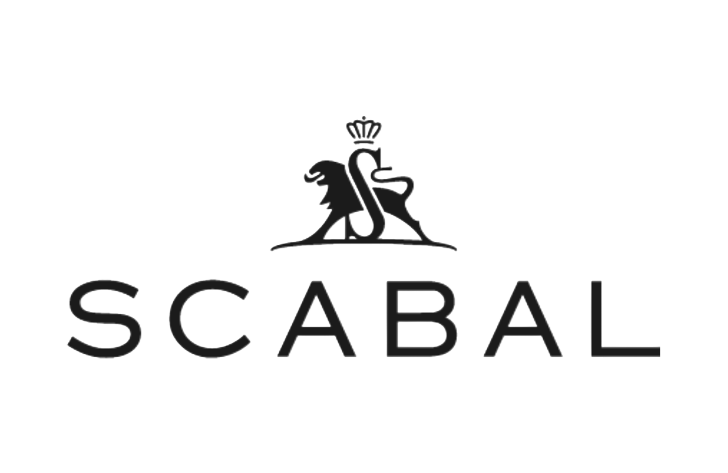 Scabal black logo png