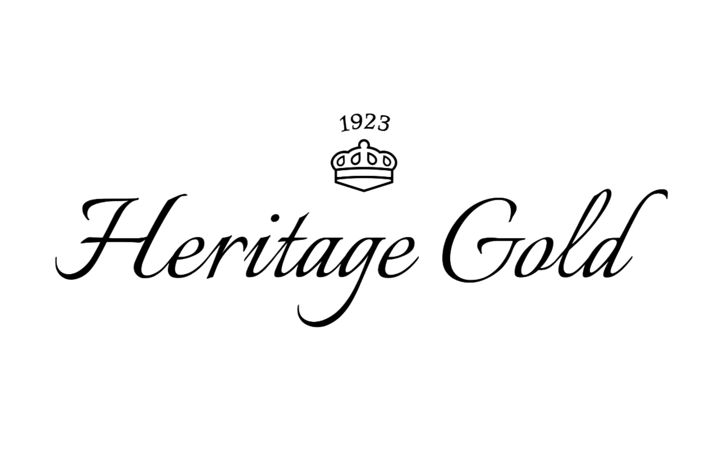 Heritage Gold black logo png