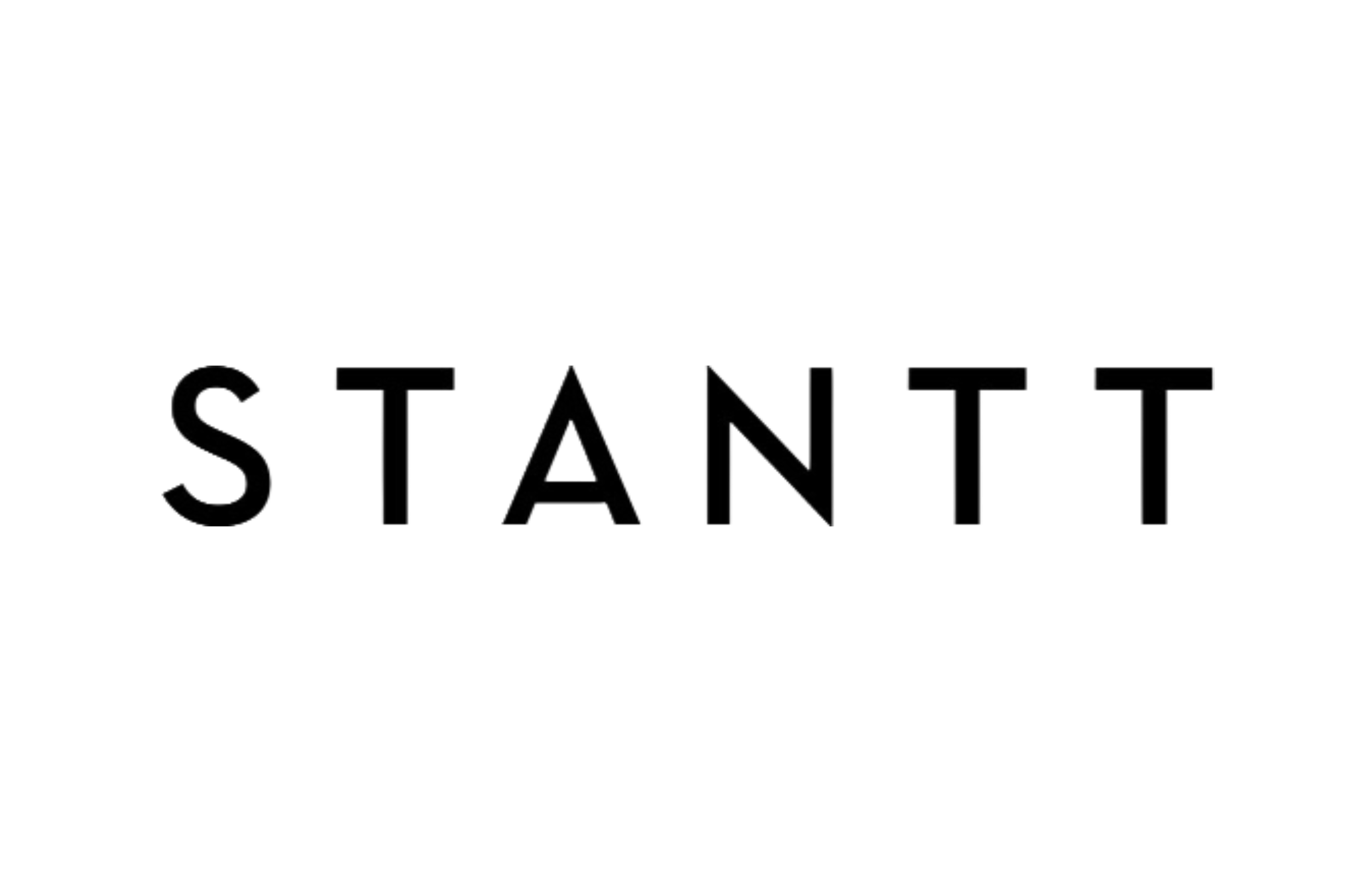 STANTT black logo png