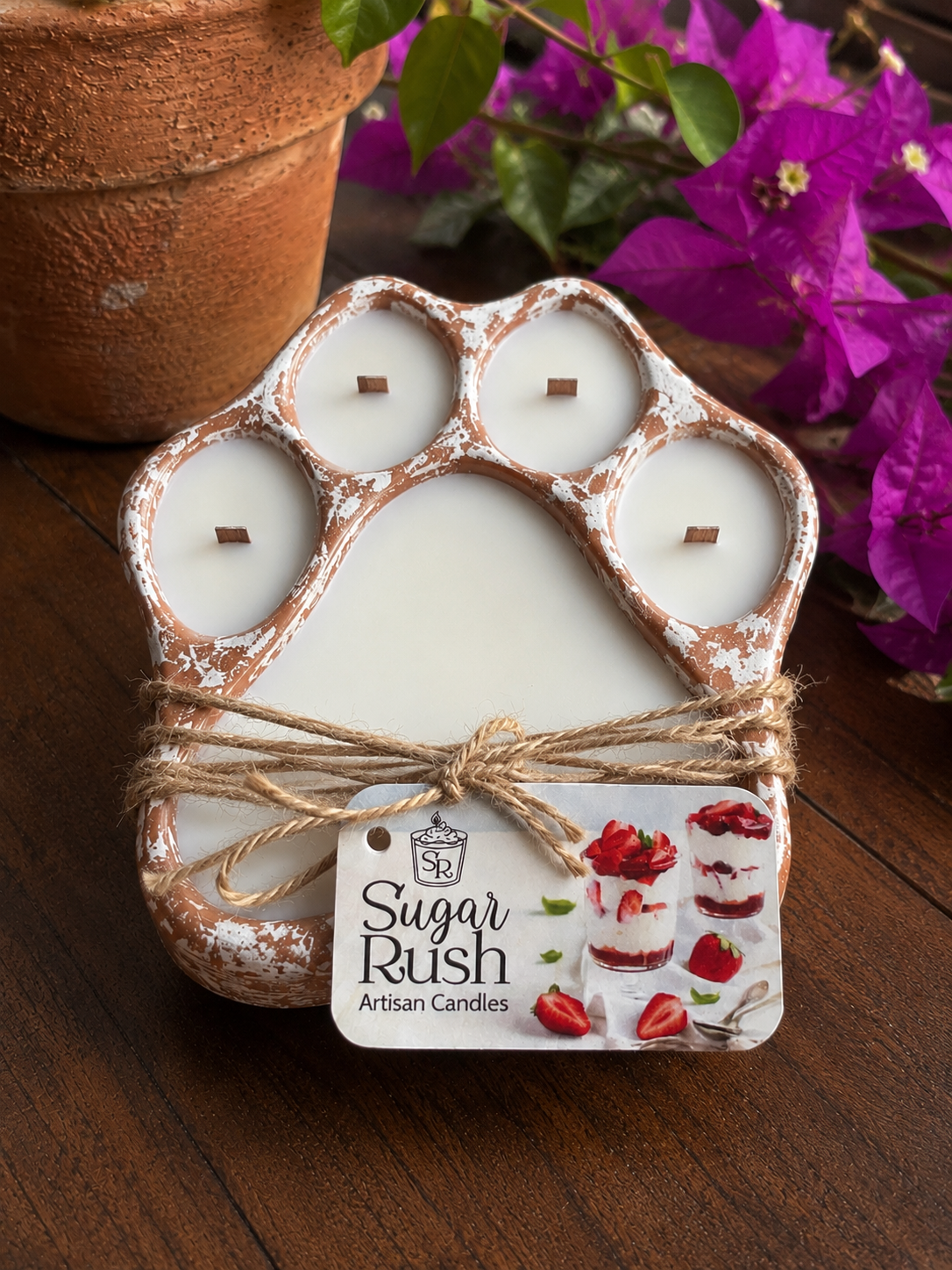 The Pampered Paw Candle