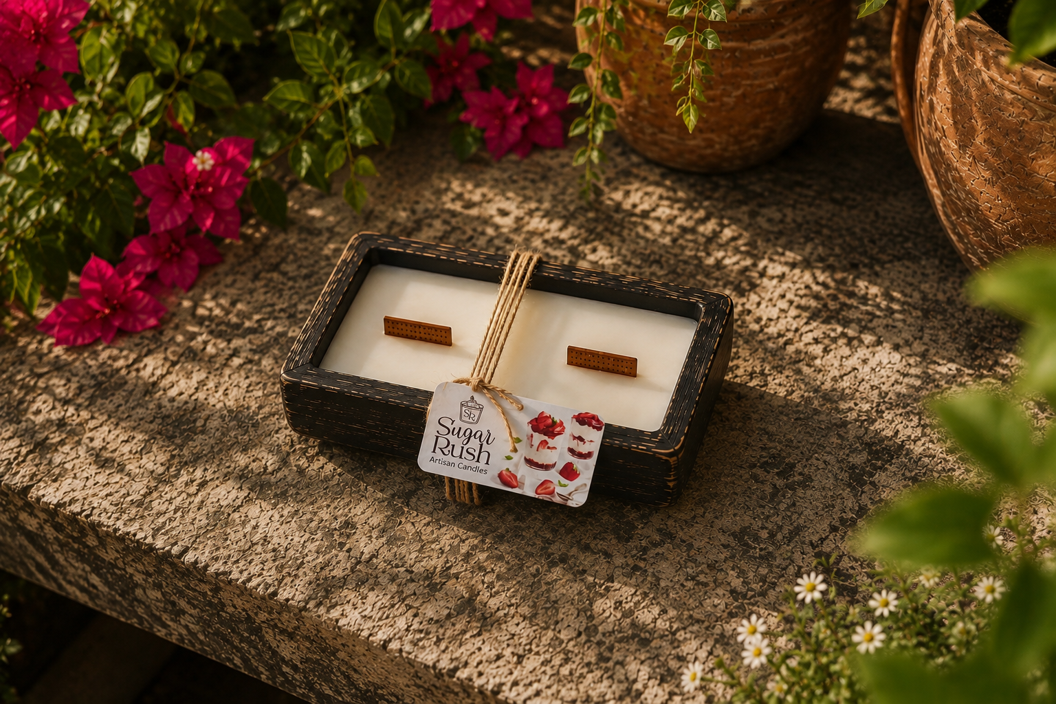 Hacienda Hearth Candle
