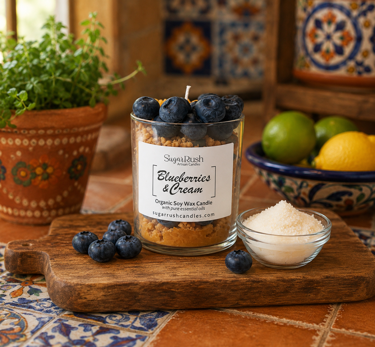 Blueberries & Cream