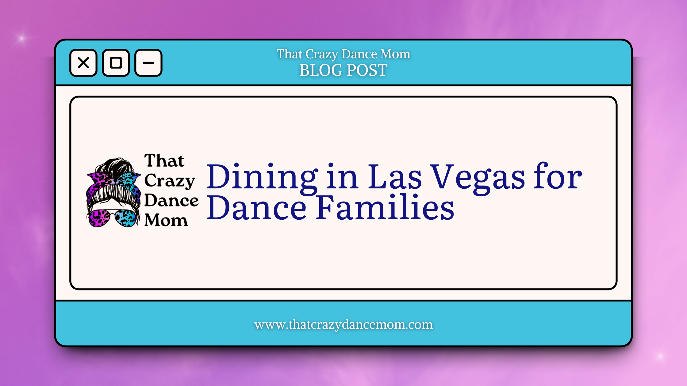 Dining in Las Vegas for Dance Families