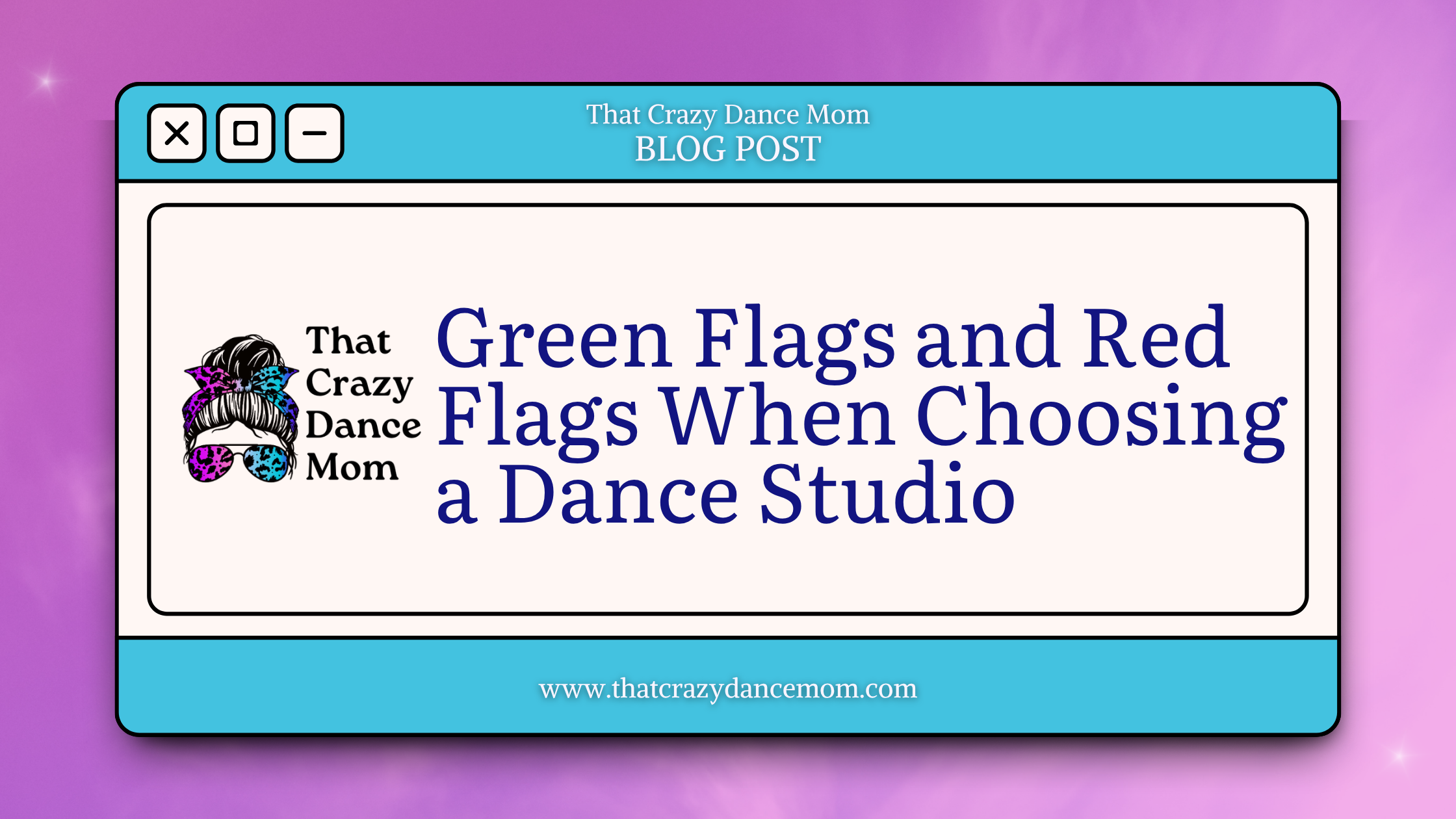🩰 Green Flags and Red Flags When Choosing a Dance Studio