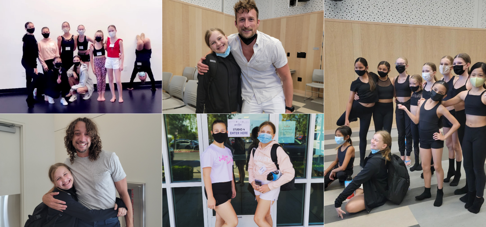 Dancers attending Joffrey Ballet School Las Vegas summer intensive 2021 with group classes, instructor photos, and behind the scenes moments