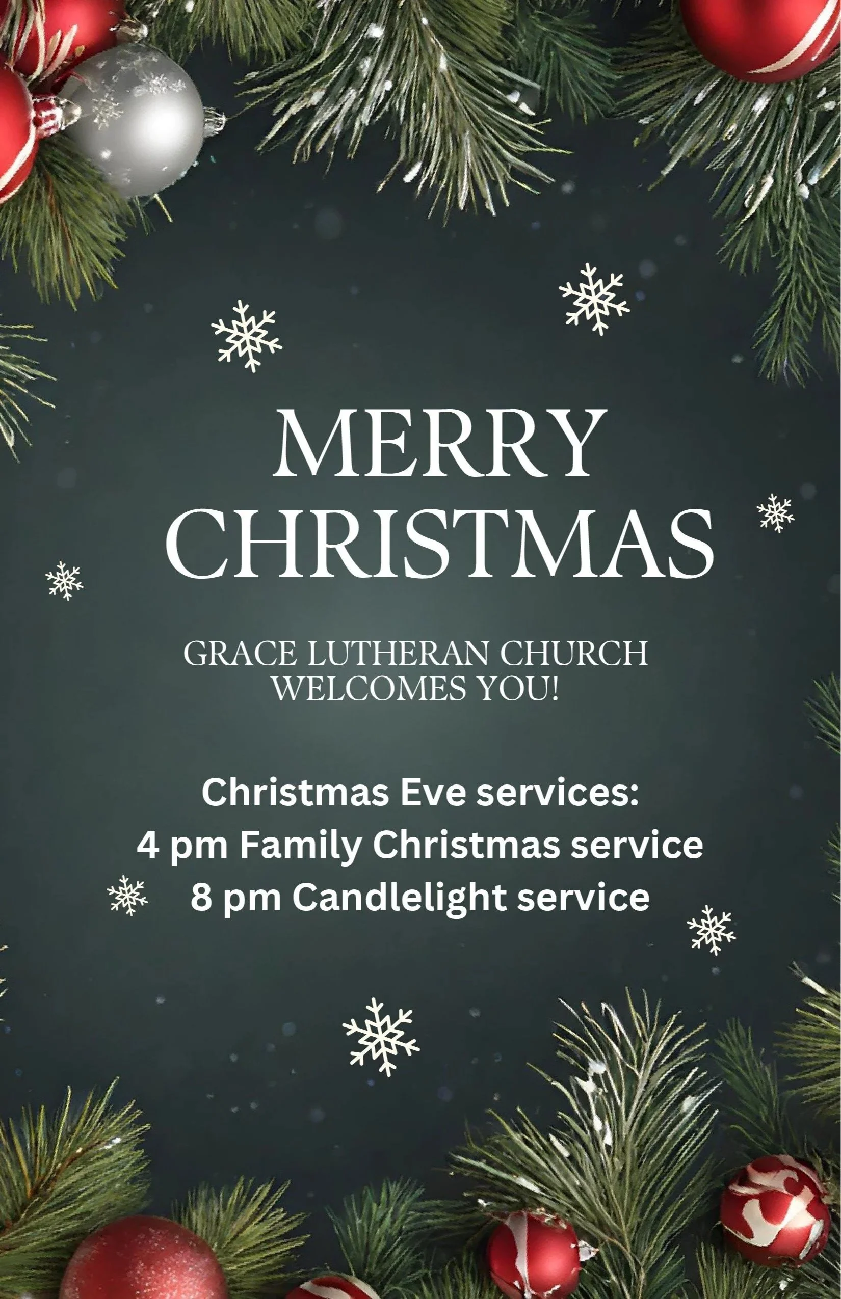 Christmas Eve Services