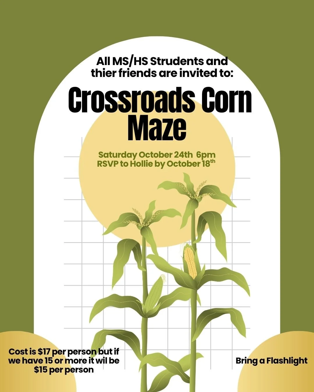 MS/HS Corn Maze