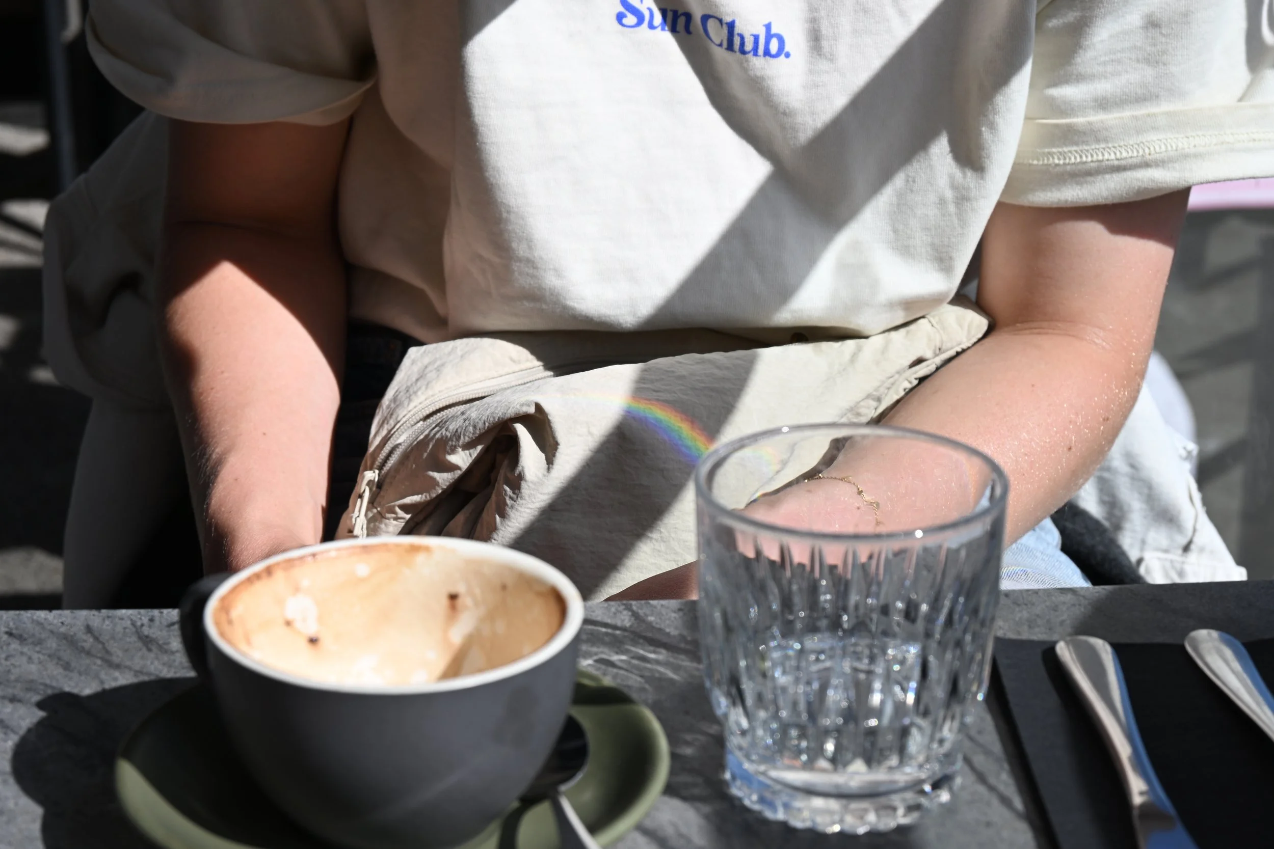 Perk up with a rainbow. Hobart, Tasmania. Feb 2026