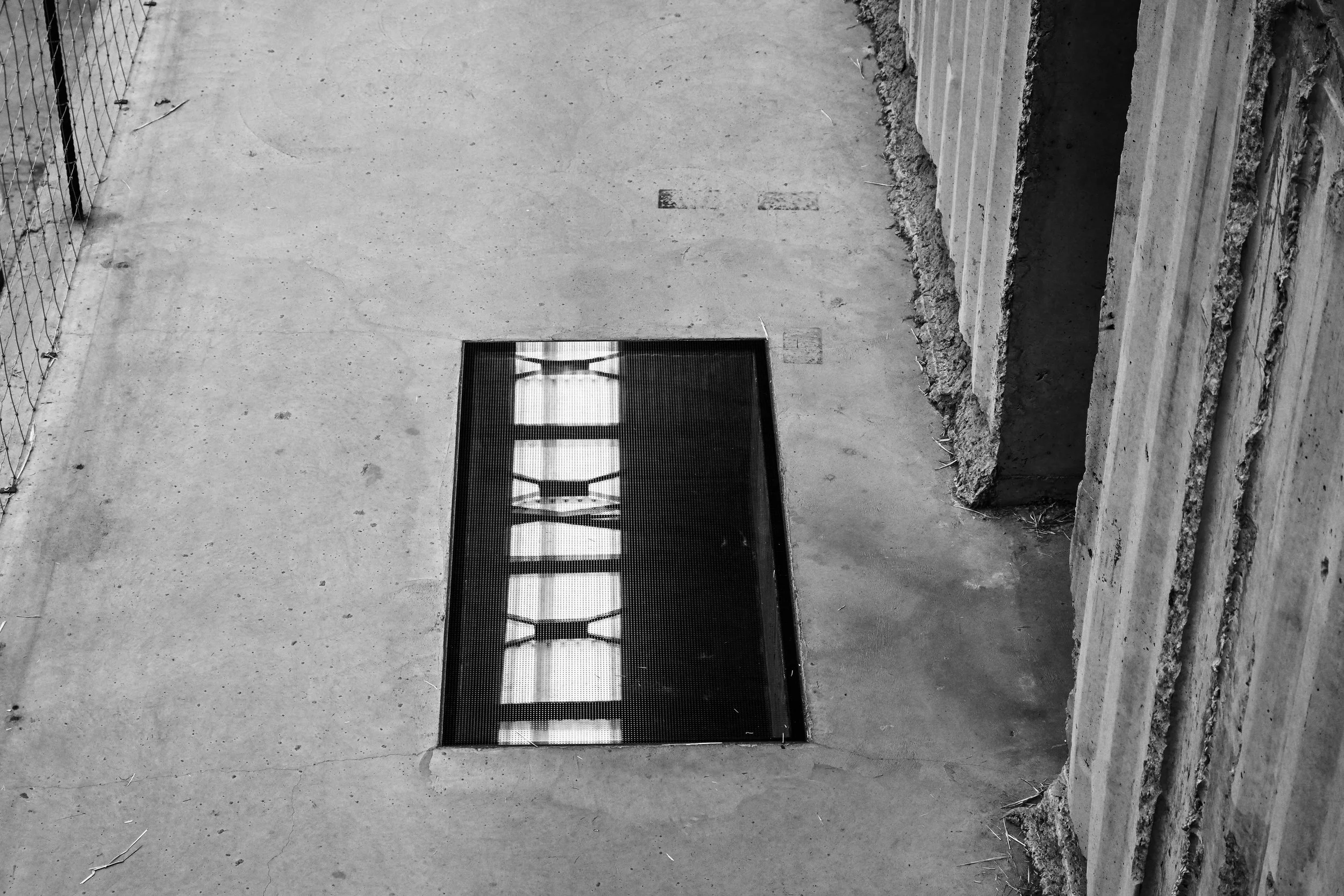 The human mouse cage lights. MONA art gallery, Feb 2026 