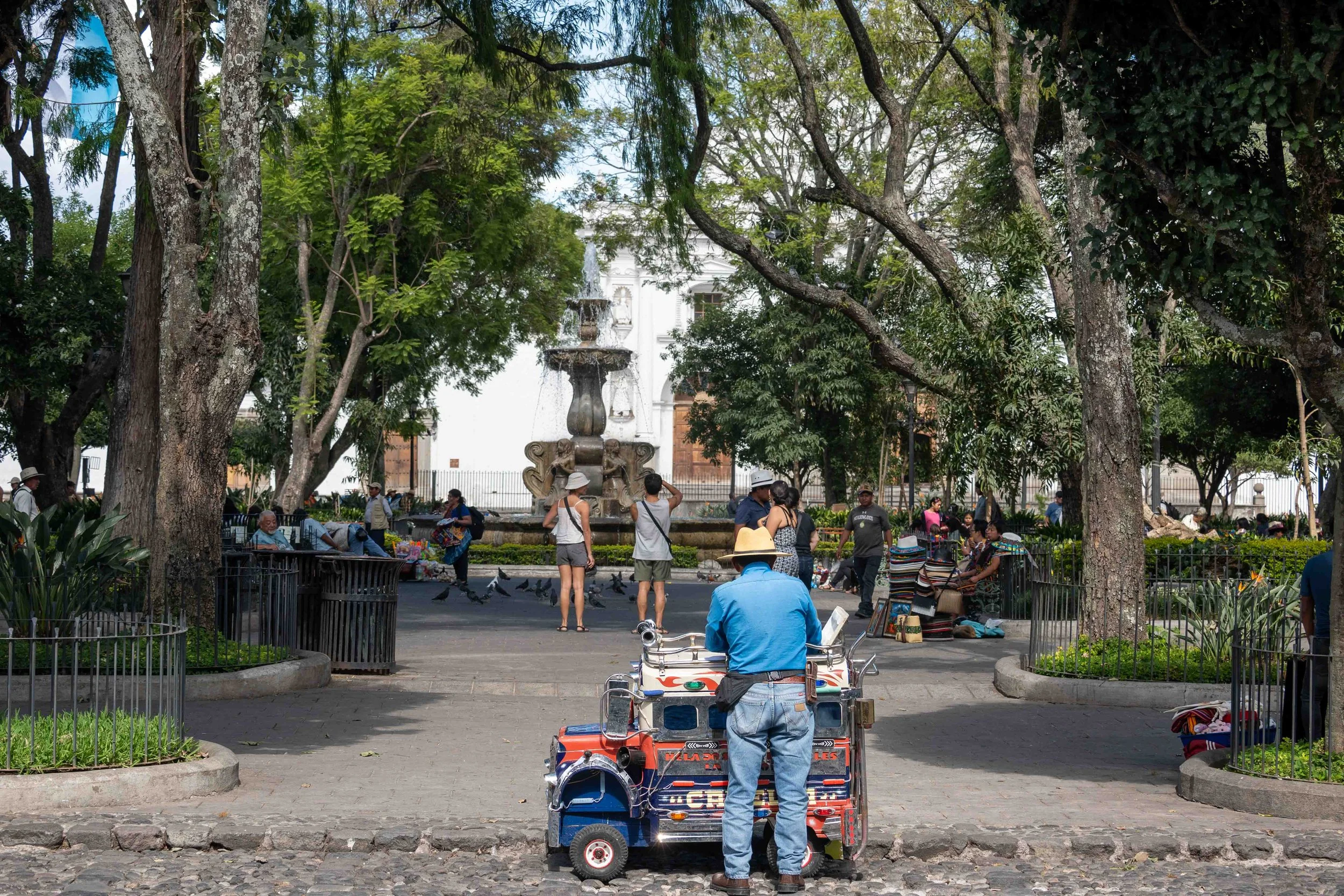 Vendor in Antigua, Guatemala 2026 