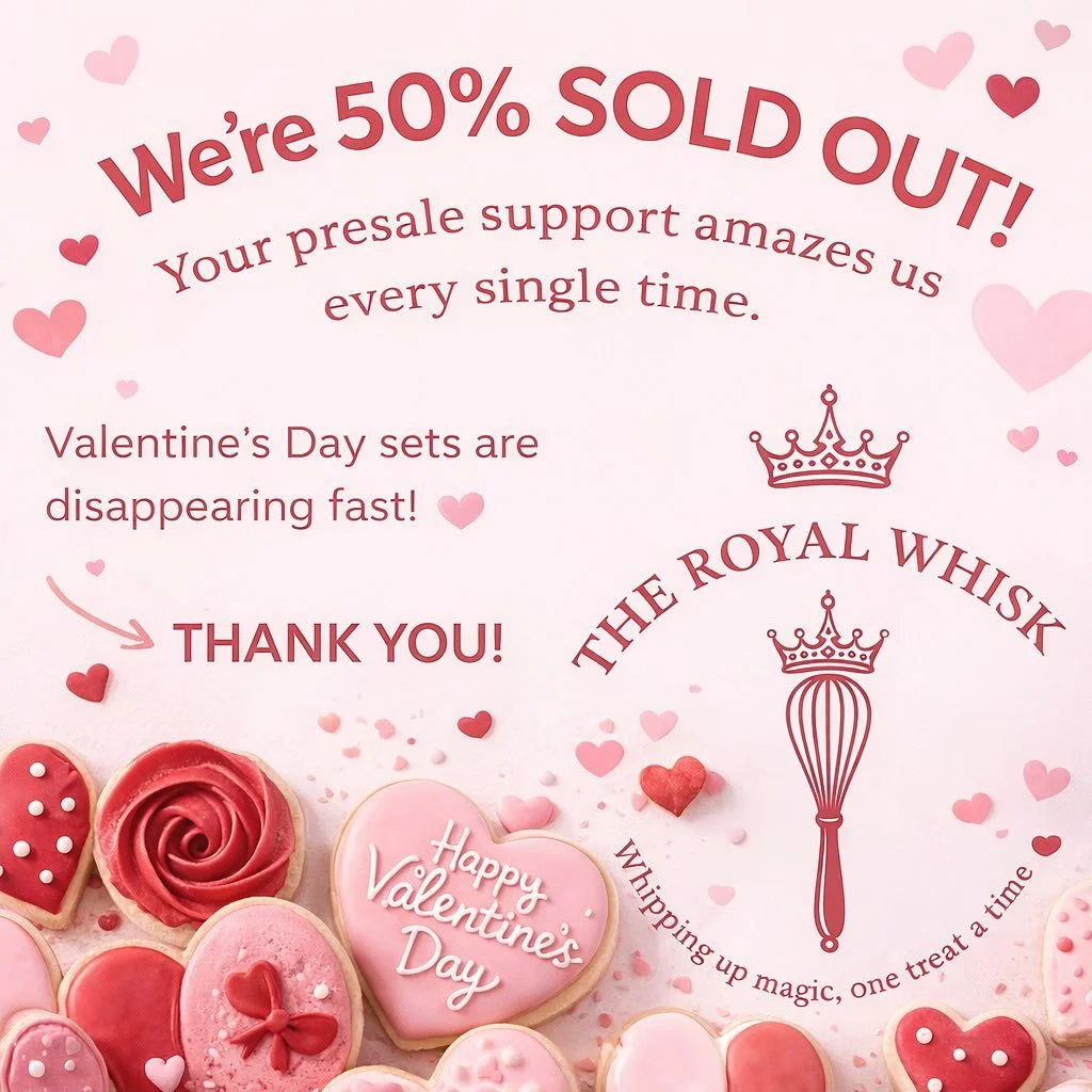 Every single presale, you all leave us absolutely speechless. 💕

We truly thought we were prepared this time &mdash; we increased quantities for Valentine&rsquo;s Day because of how incredible your support has been&hellip; and yet here we are alread