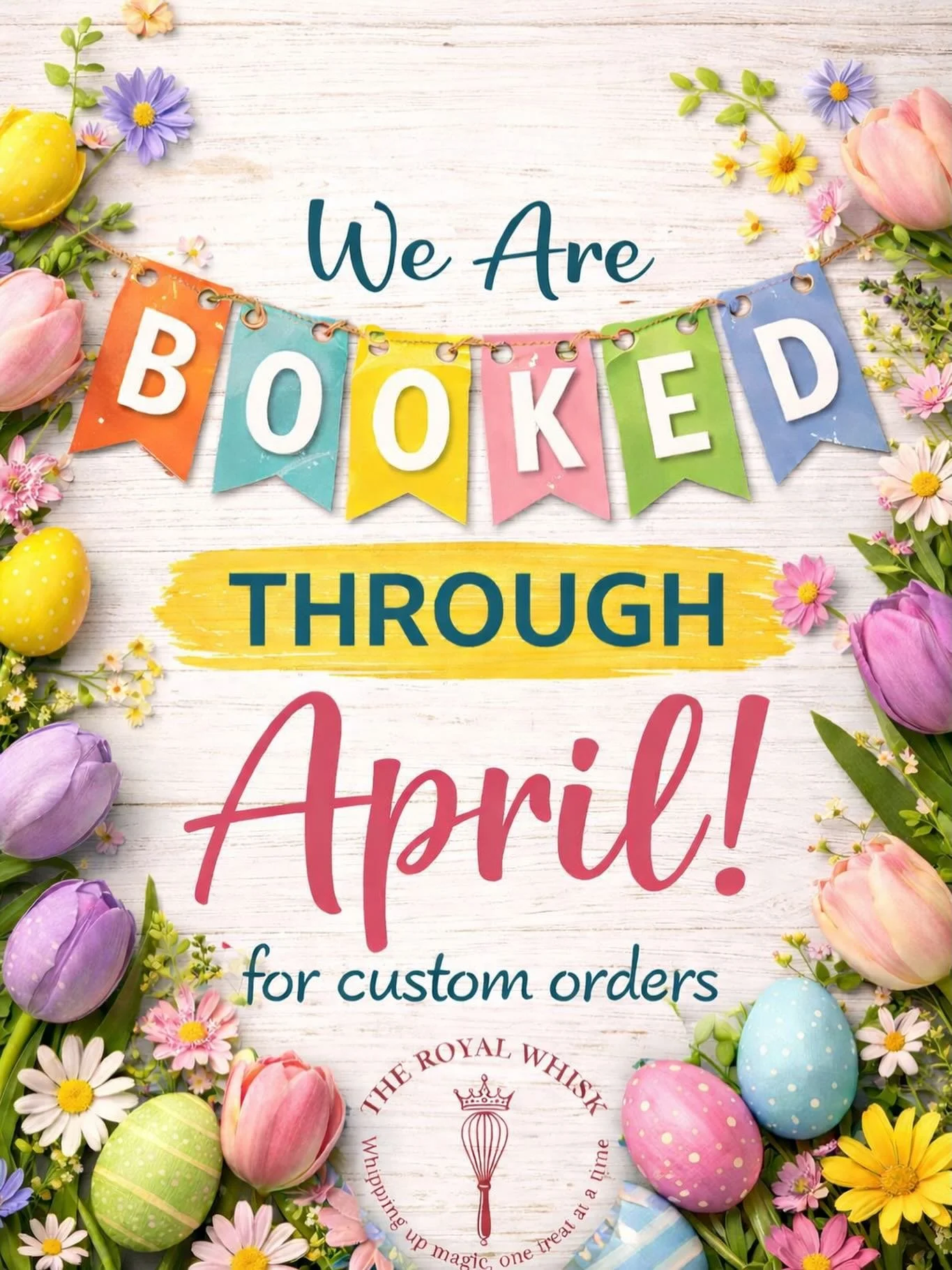 We are feeling so incredibly blessed and grateful! 🥹✨
Our custom orders are officially booked through April, and it&rsquo;s all because of your support, your celebrations, and the trust you place in us to be part of your special moments. Thank you f