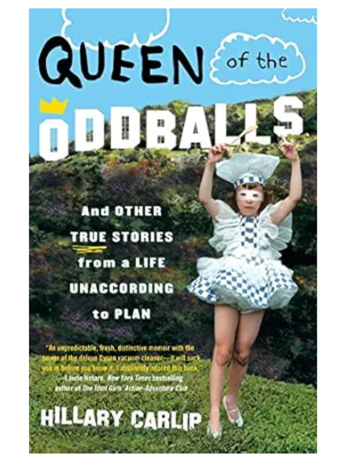 Book cover titled "Queen of the Oddballs" by Hillary Carlip