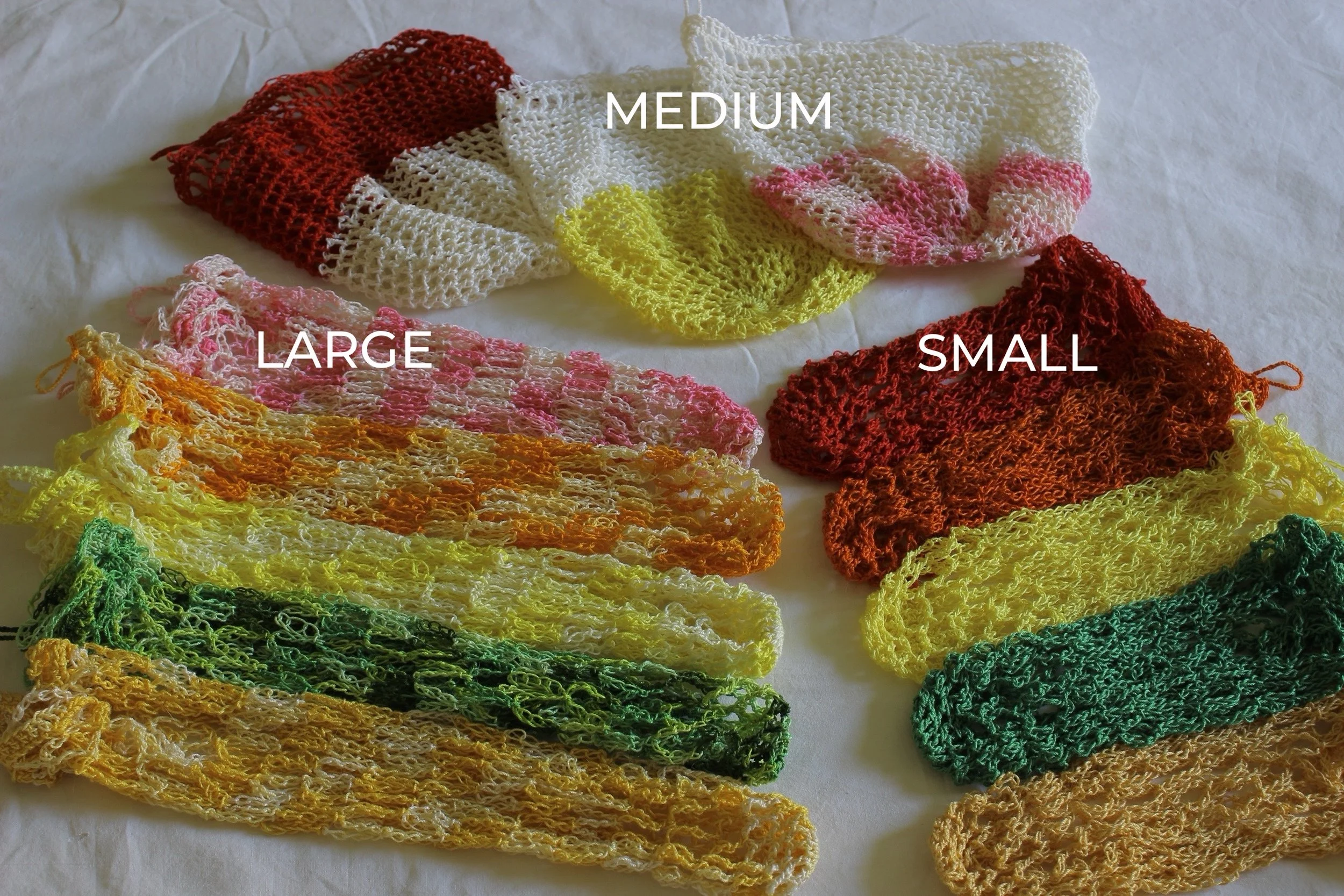 ECO-LOVING CROCHET PRODUCE BAGS