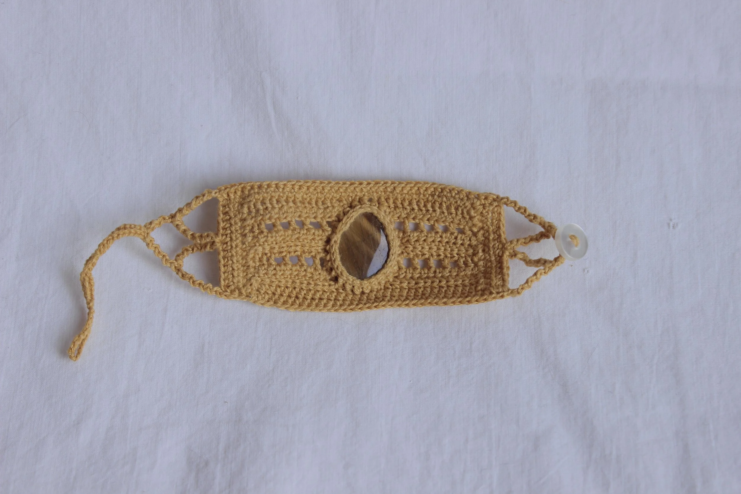 BRACELET WITH TIGER'S EYE - AVAILABLE IN SHOP