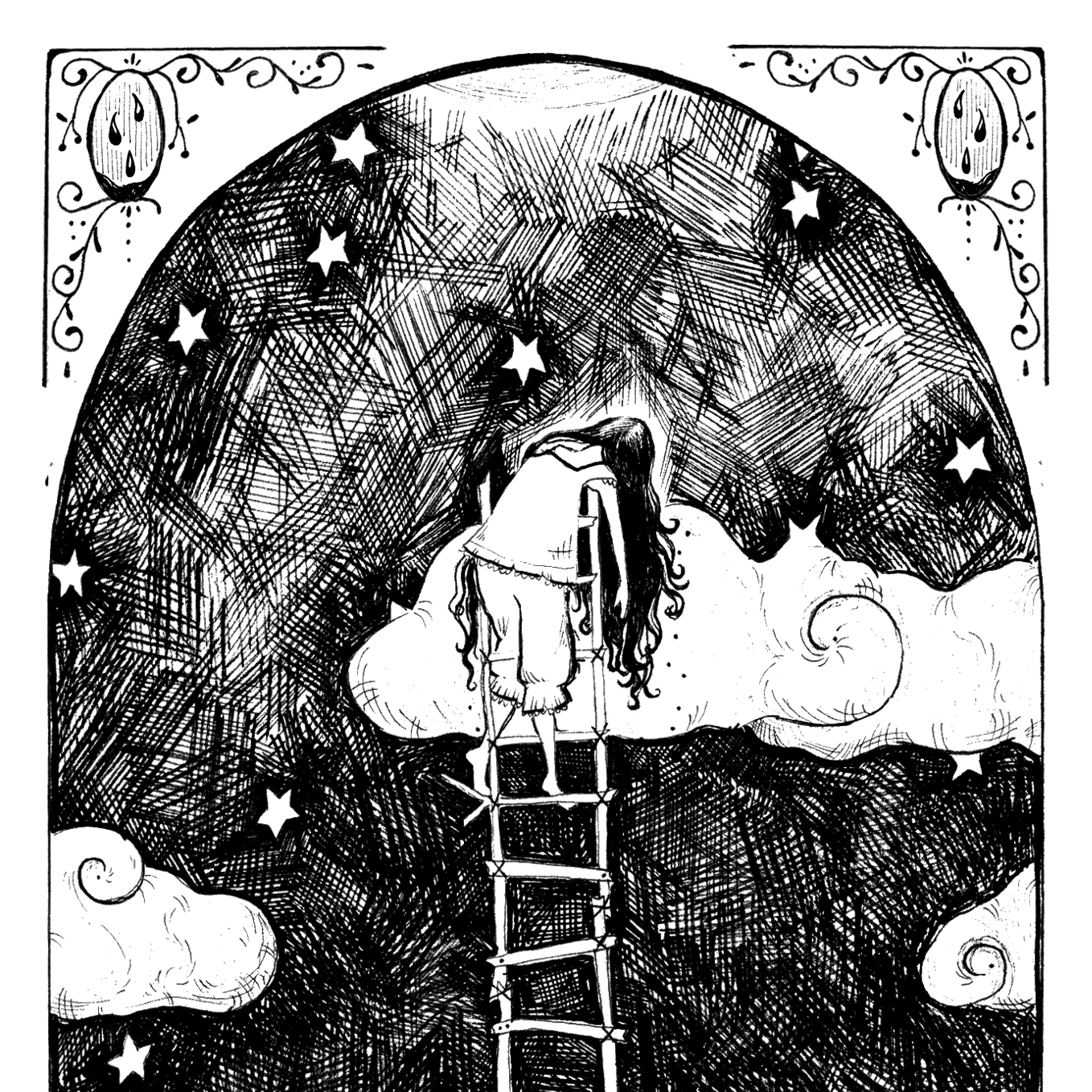 Puella & Puer & The Long Flowing Hair