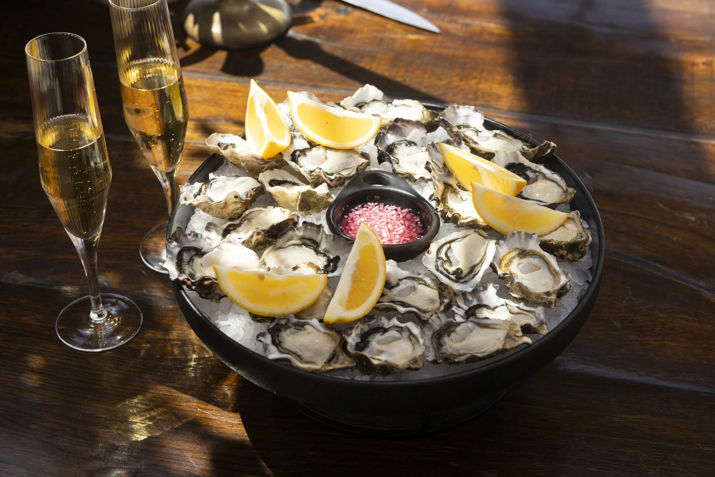 The Opito Point Lodge experience offers a selection of signature dining experiences from platters showcasing the finest fresh local produce and coastal flavours.