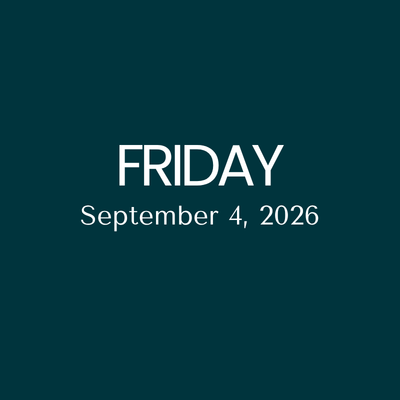 900 Square Feet Newsletter September 4, 2026