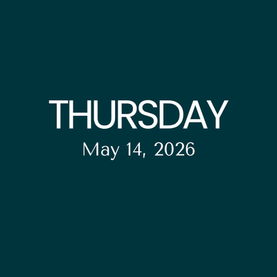 900 Square Feet Newsletter link for May 14, 2026