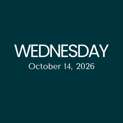 900 Square Feet Newsletter October 14, 2026