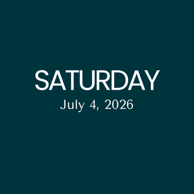 900 Square Feet Newsletter July 4, 2026