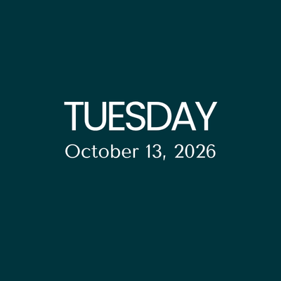 900 Square Feet Newsletter October 13, 2026