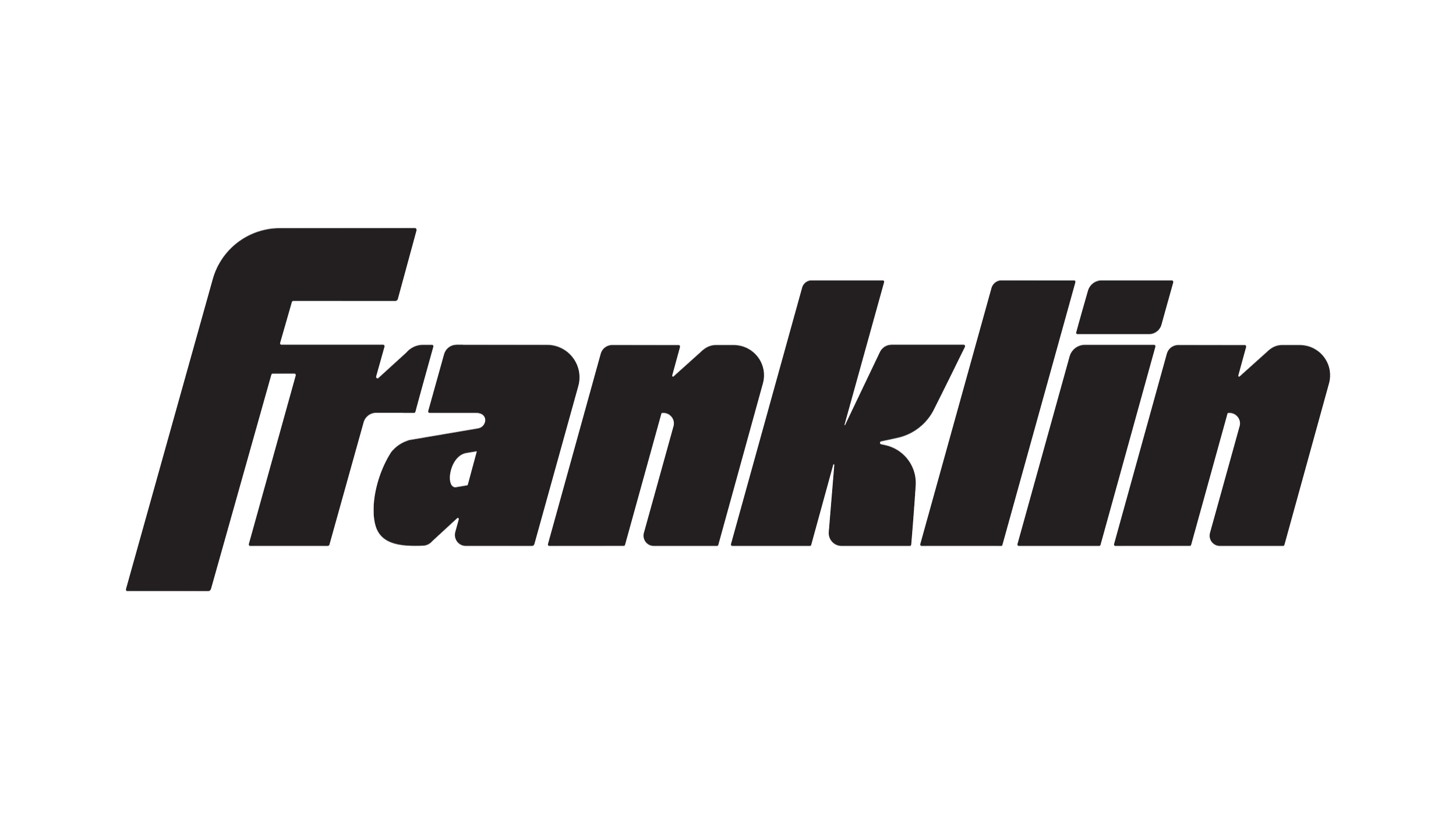 The Franklin Sports logo. Franklin supplies volleyballs for professional, beach and high school athletes.