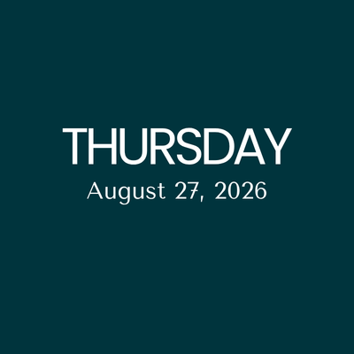 900 Square Feet Newsletter August 27, 2026