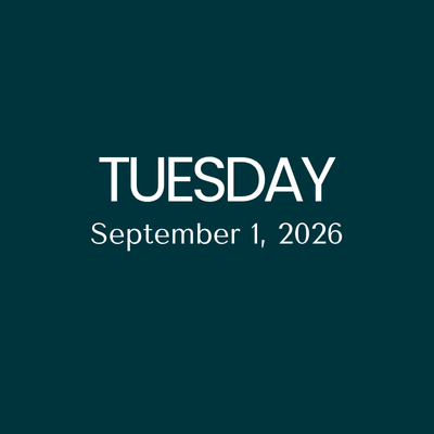 900 Square Feet Newsletter September 1, 2026