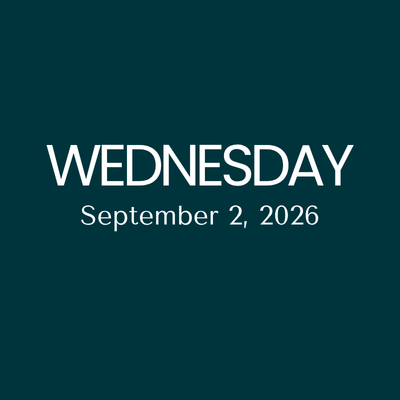 900 Square Feet Newsletter September 2, 2026